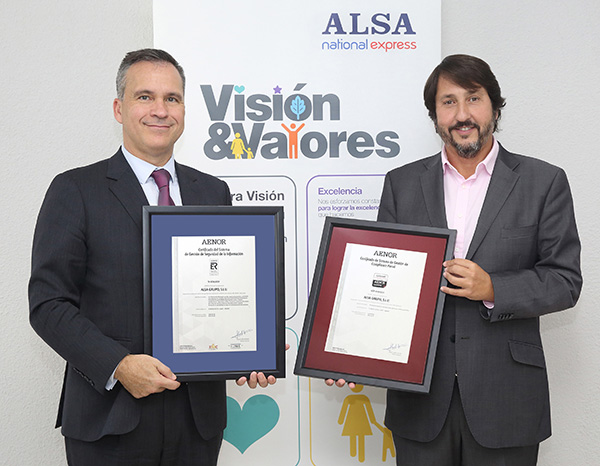 ALSA obtiene Compliance Penal y Seguridad de la Información