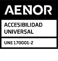 Marca AENOR de Accesibilidad Registrada UNE 170001-2
