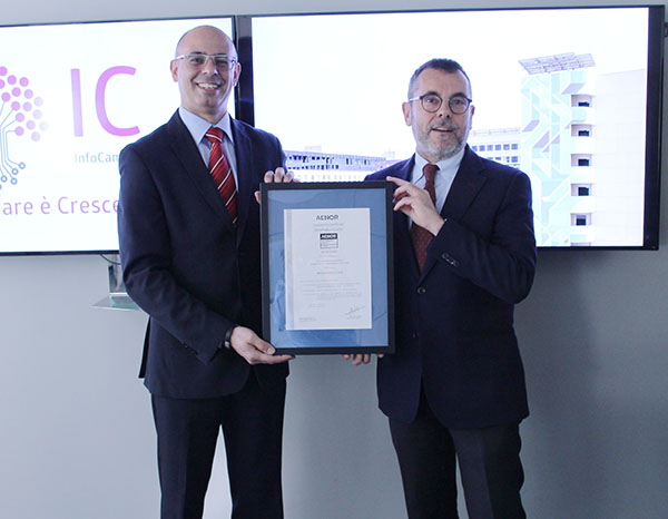 InfoCamere certificada en “Calidad de Datos“